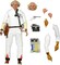 Back To The Future Ultimate 7 Inch Action Figure | 1985 Doc Brown